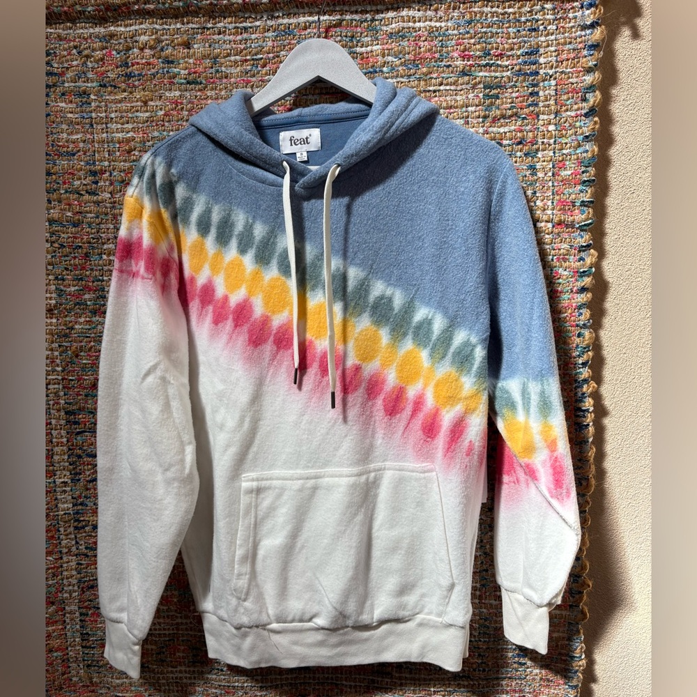 Feat Women's Multicolor Tie-Dye Hoodie